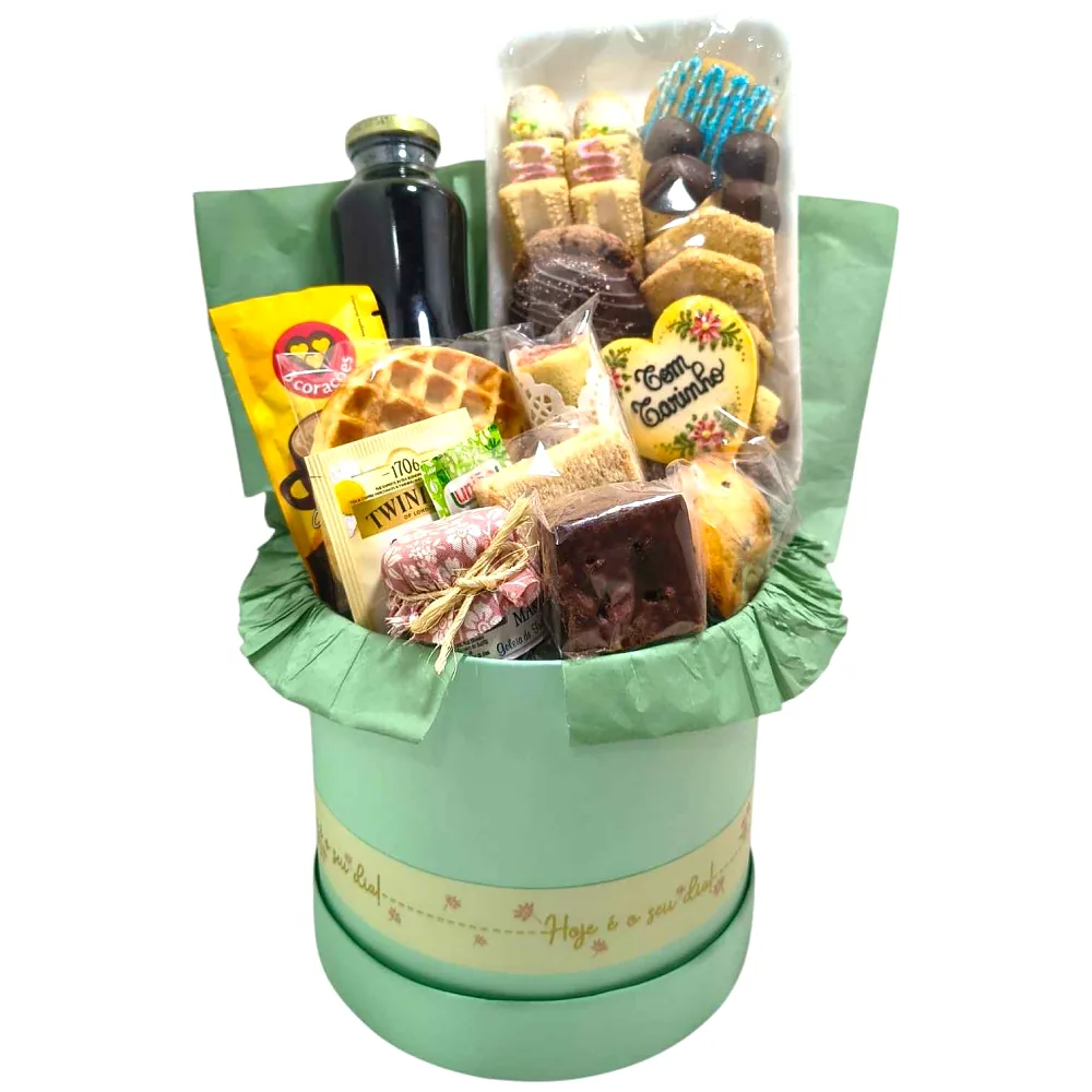 Cesta de chá da tarde – Box chá Especial