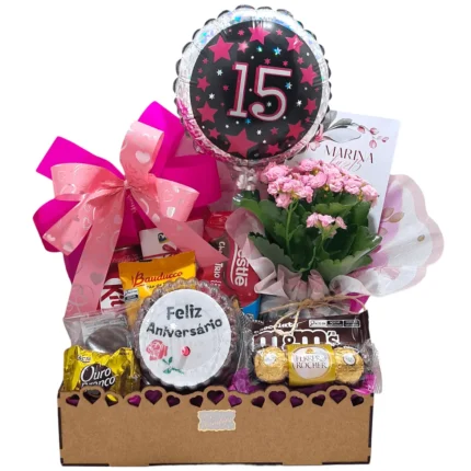 Presente de 15 anos – Caixa Aniversário 15 Anos