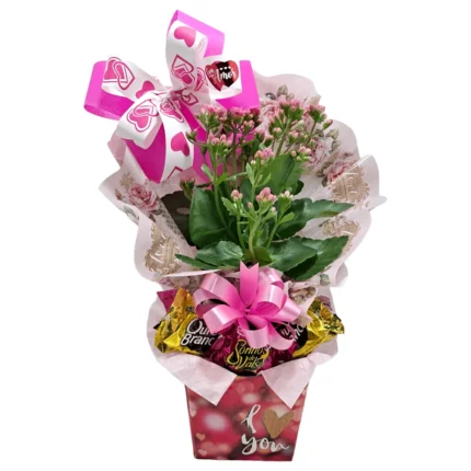 Flor com bombons – Caixa flor com bombons