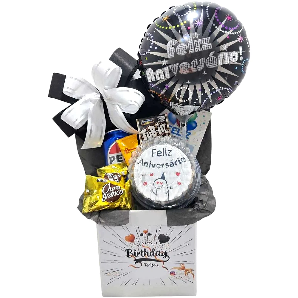 Cachepot de aniversário com balão – Caixinha Aniversário 2, foto 2