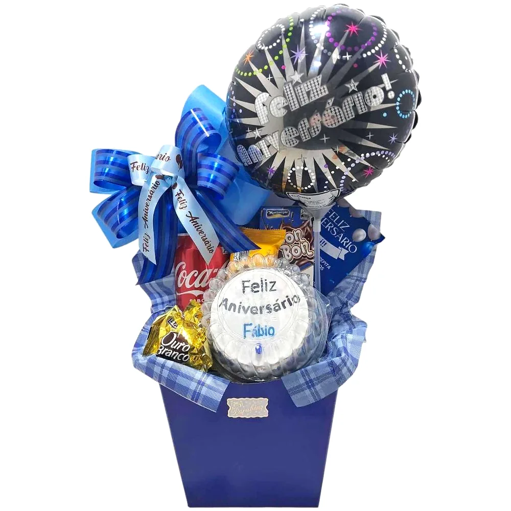 Cachepot de aniversário com balão – Caixinha Aniversário 2, foto 3