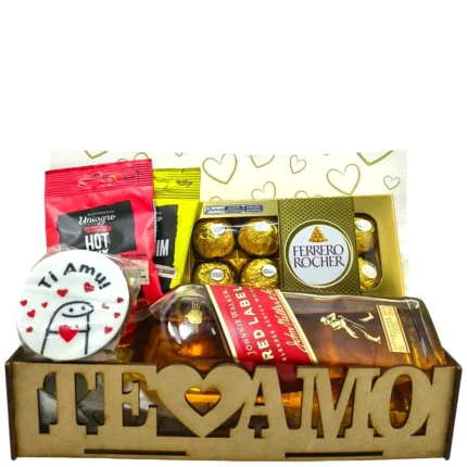 Caixa te amo com whisky – Reserva Red